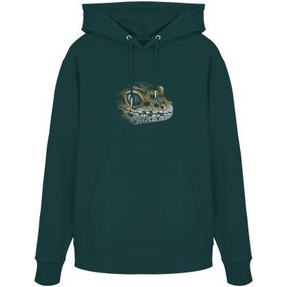 Leopard Gecko Skizze Kritzelkunst - Organic Hoodie