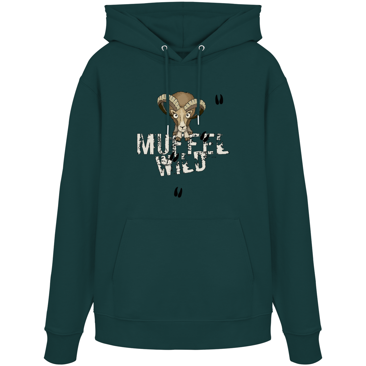 Muffel Wild Mufflon - Organic Hoodie