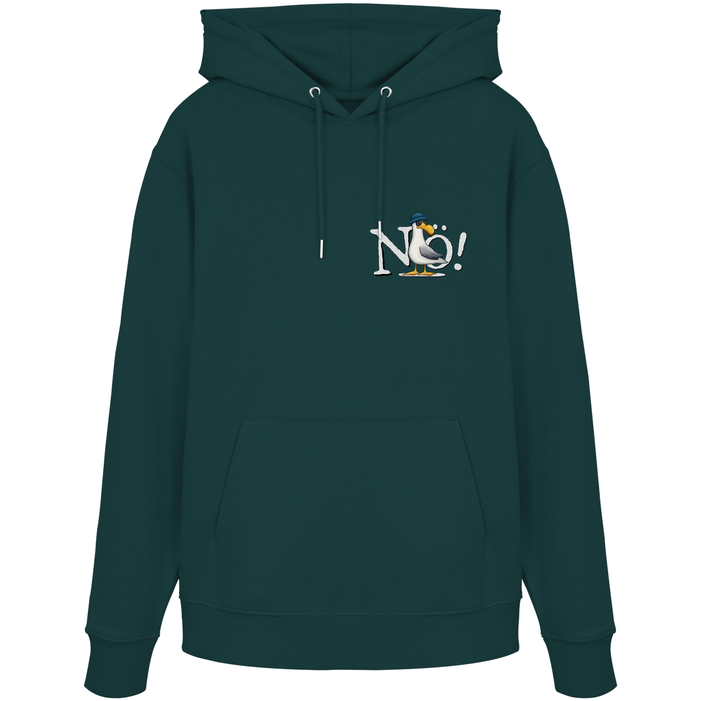 Nö Kein Bock Möwe - Organic Hoodie
