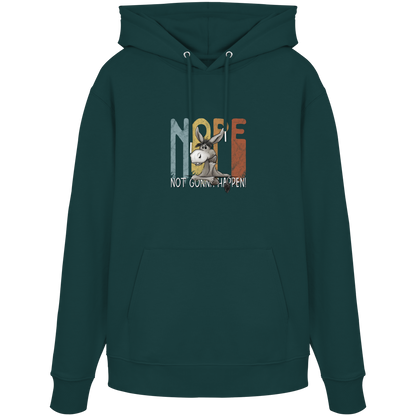 Nope | bockiger Esel - Organic Hoodie