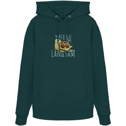 Mach mal langsam Schildkröte - Organic Hoodie