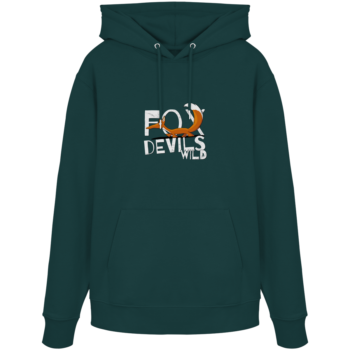 Fox-Devils-Wild Fuchs - Organic Hoodie