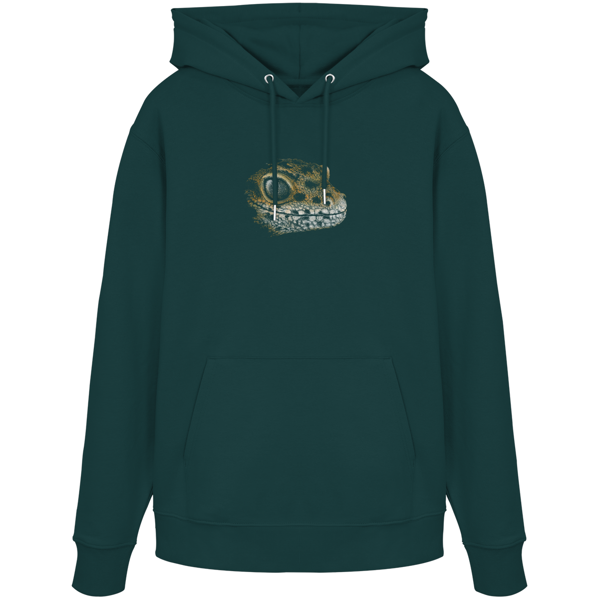 Leopard Gecko Skizze Kritzelkunst - Organic Hoodie