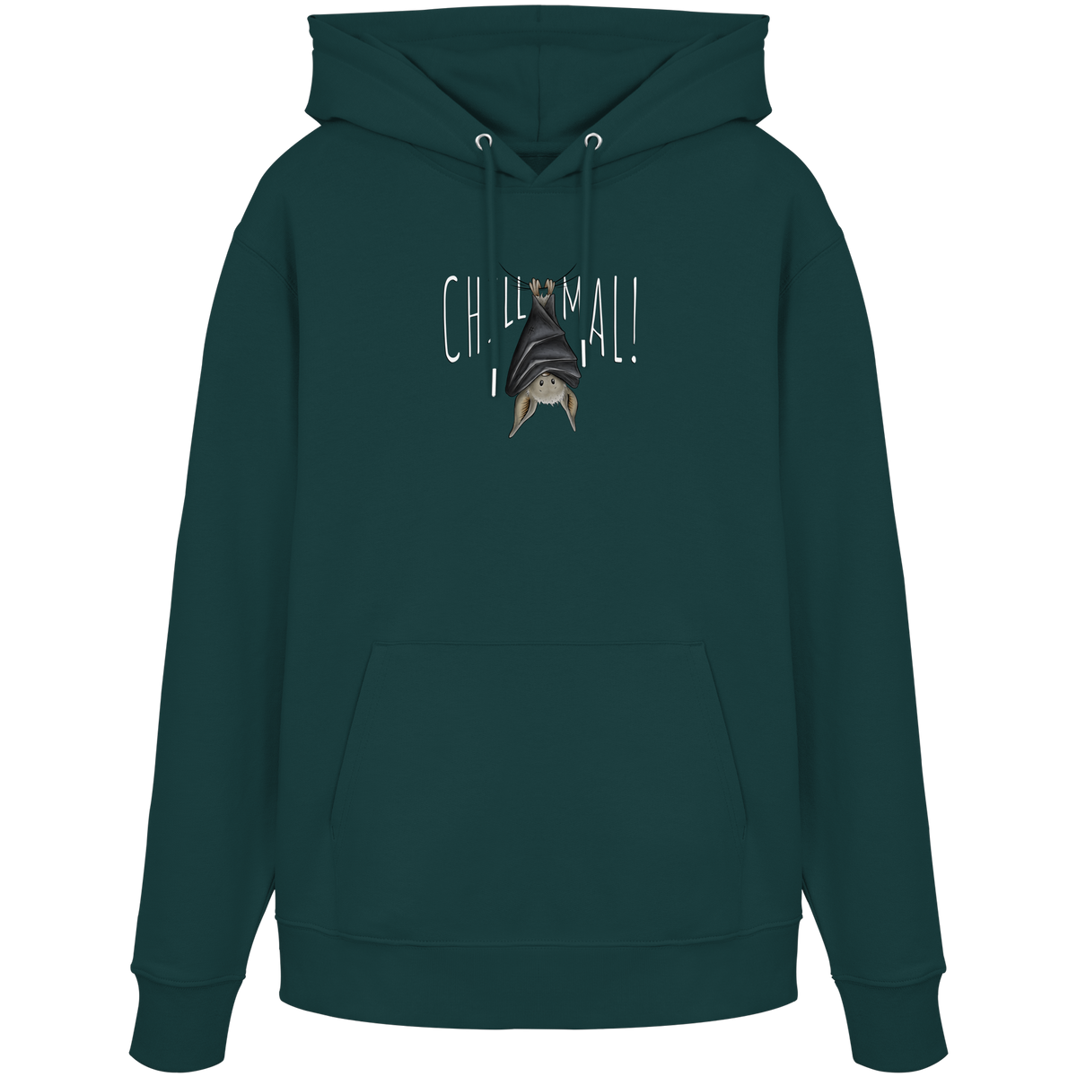 Chill Mal gemütliche Fledermaus - Organic Hoodie