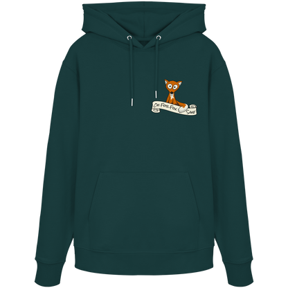 Oh For Fox Sake – Um Fuchses Willen - Organic Hoodie