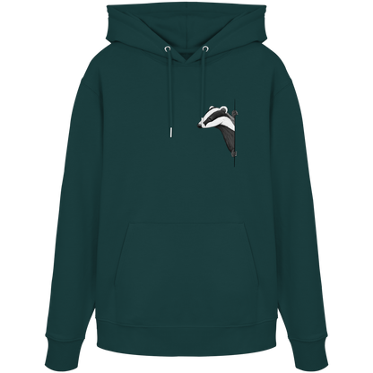 Lässiger Dachs Meister Grimbart - Organic Hoodie