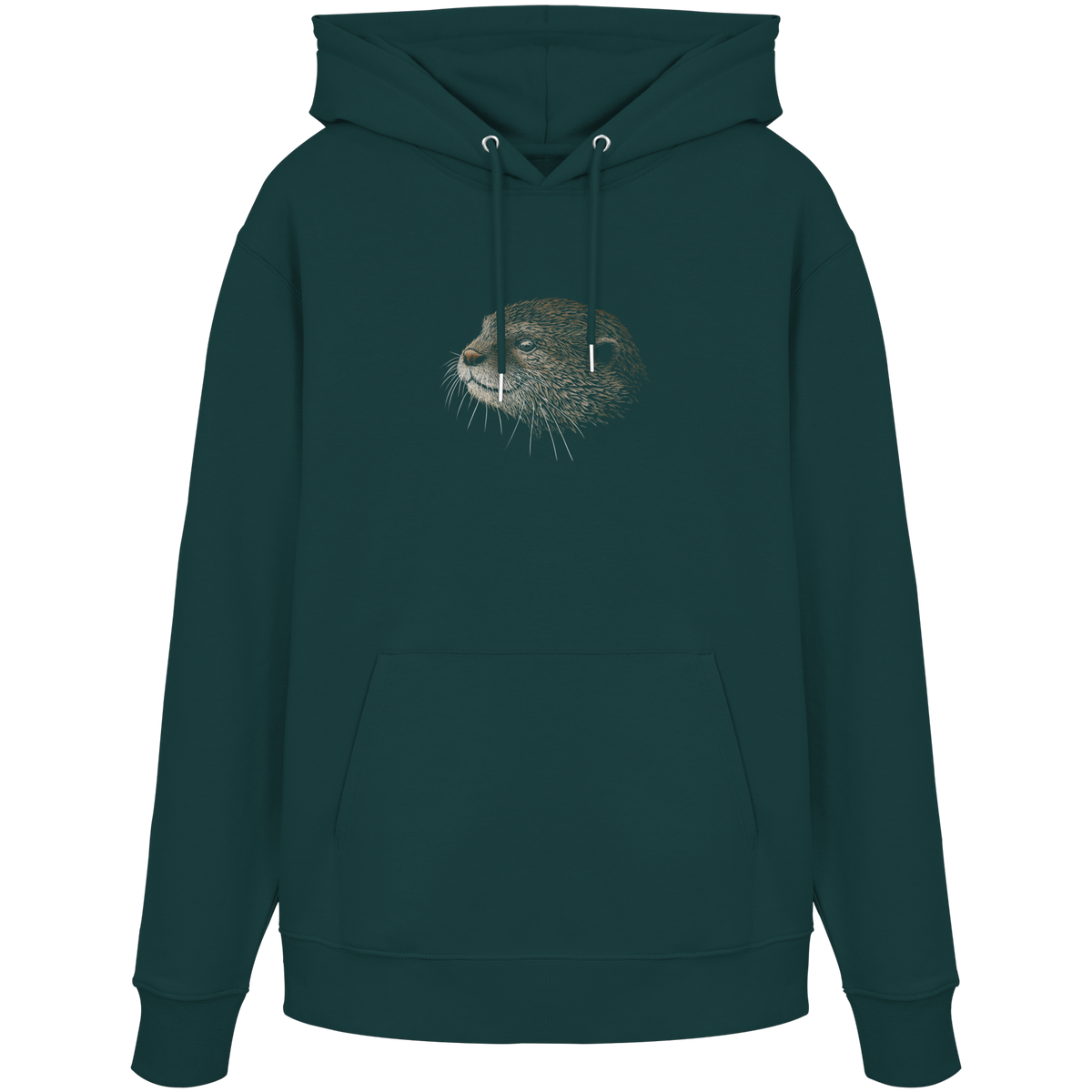 Otter Bleistift Zeichnung KritzelKunst - Organic Hoodie