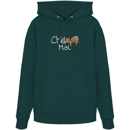 Chill Mal schläfriger Braunbär - Organic Hoodie