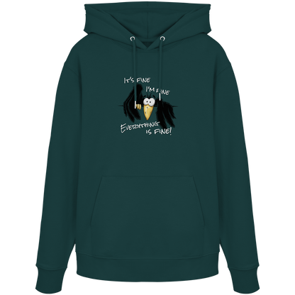 I’m Fine Rabe | Alles Gut Krähe - Organic Hoodie
