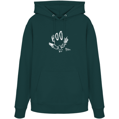Boo Hoo! Fliegende Eule  - Organic Hoodie