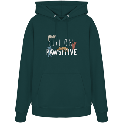 Full On Pawsitive! Gechillte Katzen - Organic Hoodie