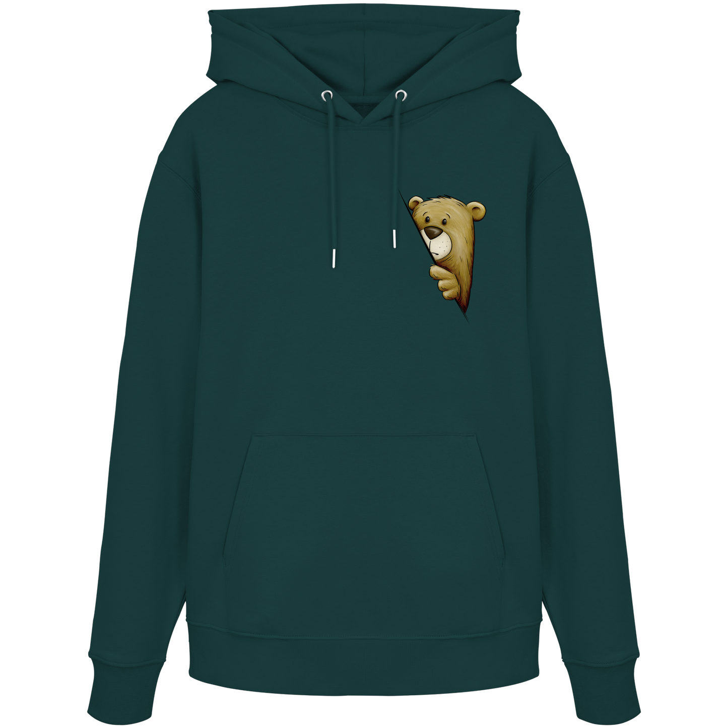 Funky Bär Illustration - Organic Hoodie