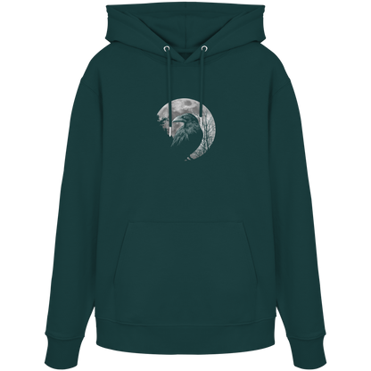 Vollmond-Rabe - Organic Hoodie
