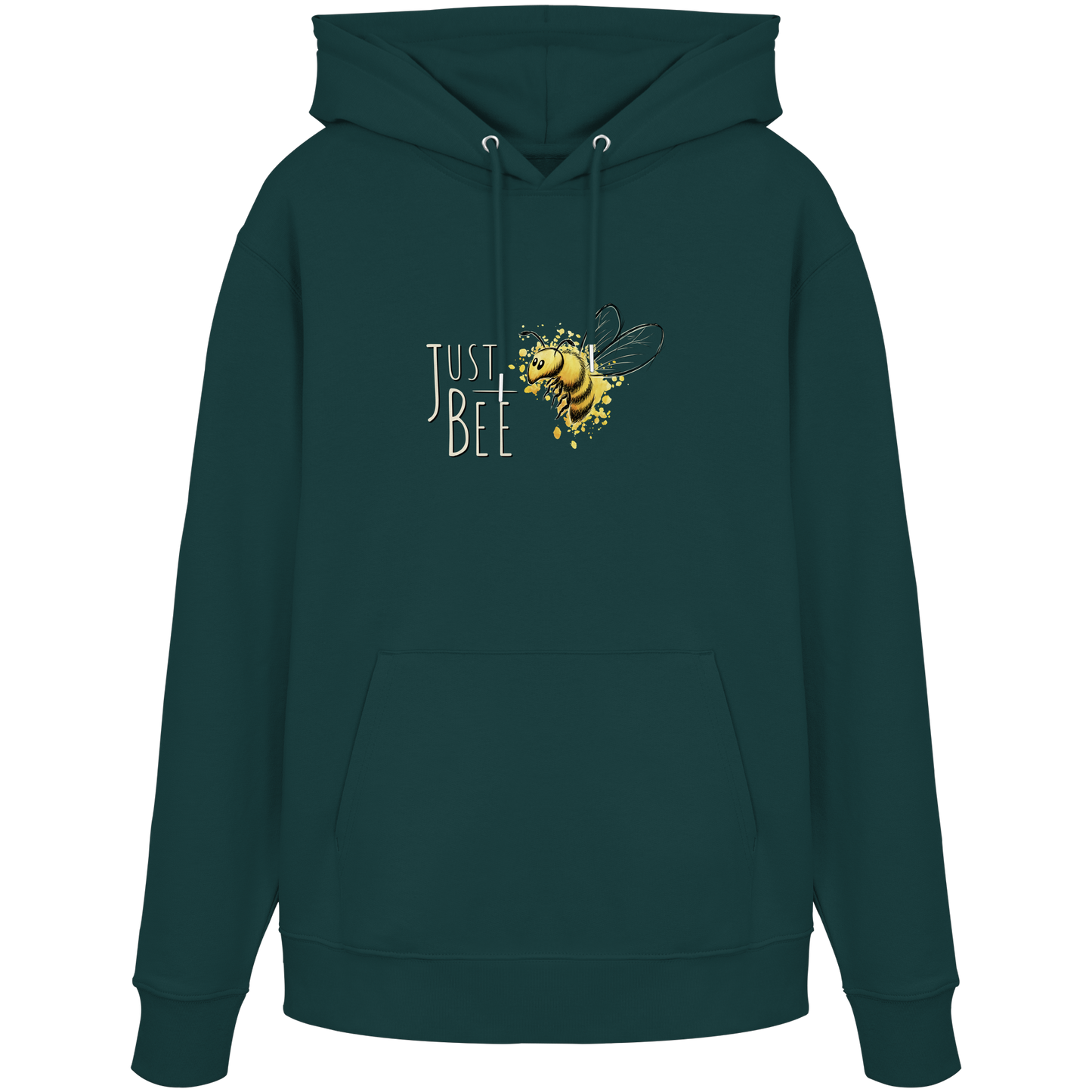 Just Bee, kleine Honig-Biene - Organic Hoodie