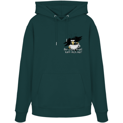 Der frühe Vogel kann mich mal | Kaffee Rabe - Organic Hoodie