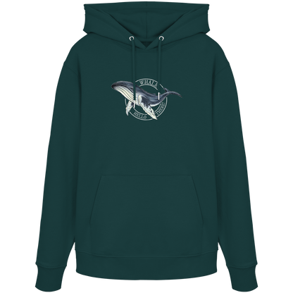 Whale, Hello There | Buckelwal - Organic Hoodie