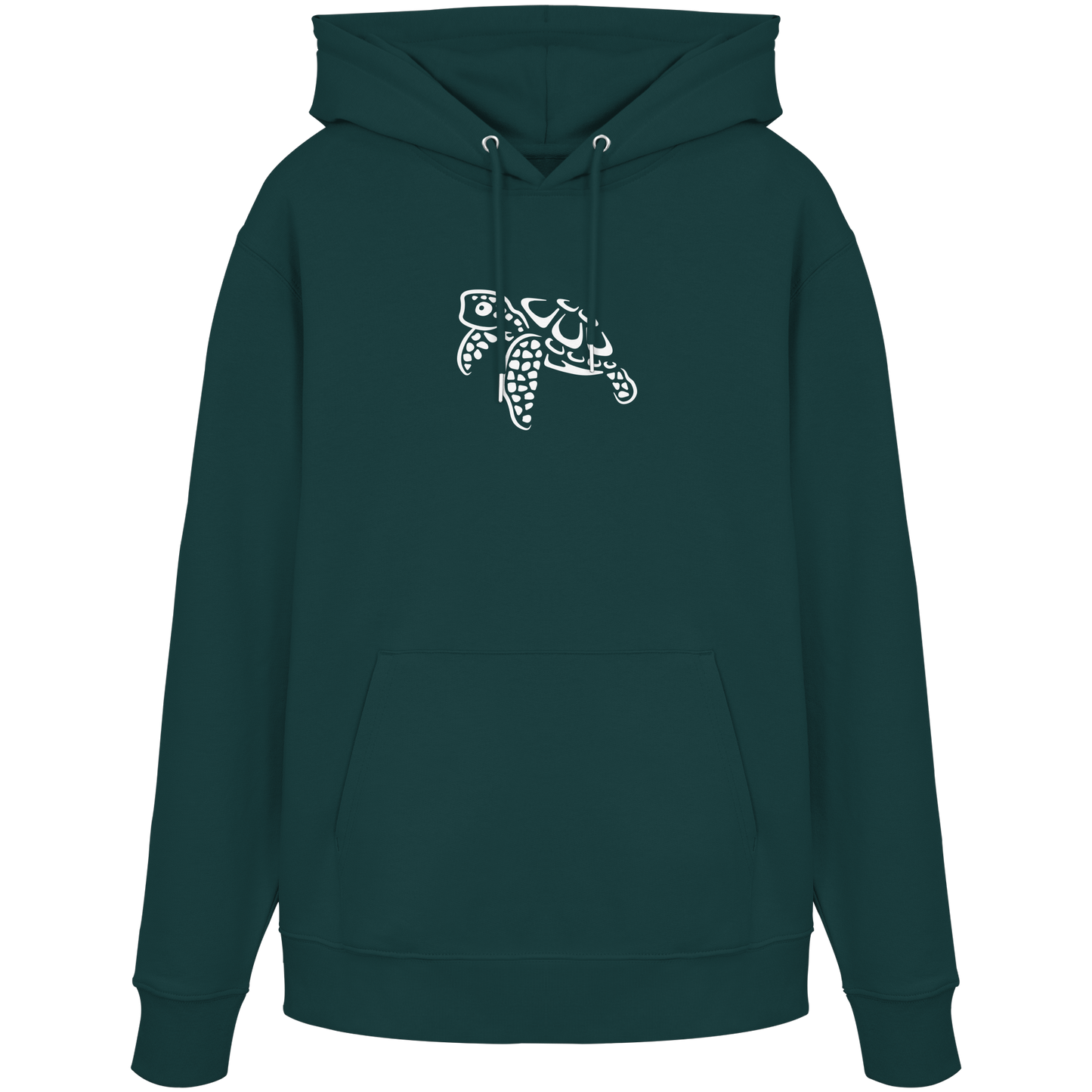 schwimmende Meeres-Schildkröte - Organic Hoodie