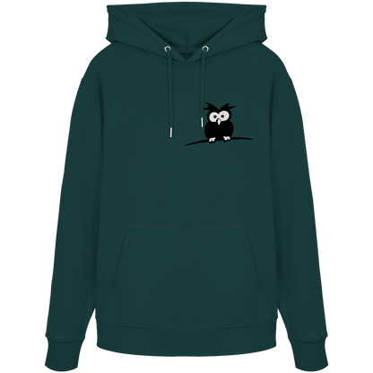 Kleine struppige Eule - Organic Hoodie