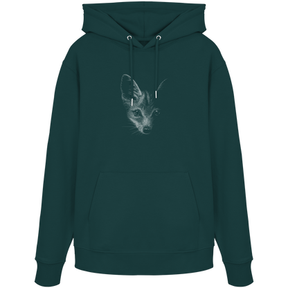 Fuchs Kritzelkunst Illustration - Organic Hoodie