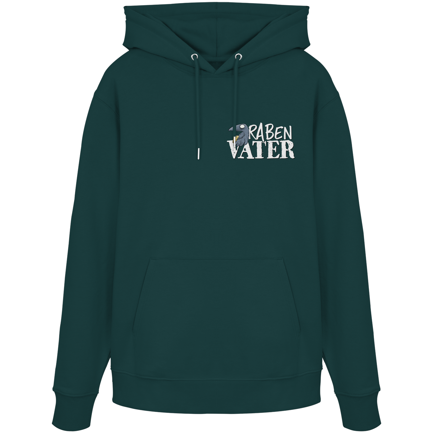 Rabenvater Krähenpapa - Organic Hoodie