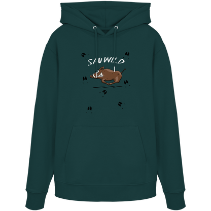 Sauwild wilde Sau | Wildschwein Keiler - Organic Hoodie