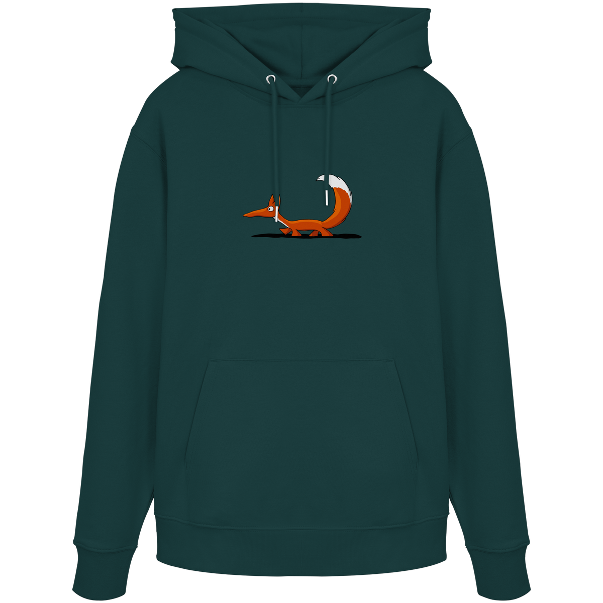 Lässiger cooler Fuchs | Mr. Fox, der Schleicher - Organic Hoodie