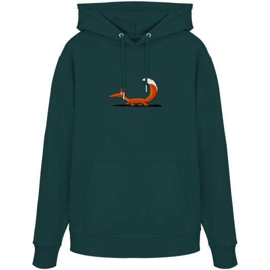 Lässiger cooler Fuchs | Mr. Fox, der Schleicher - Organic Hoodie