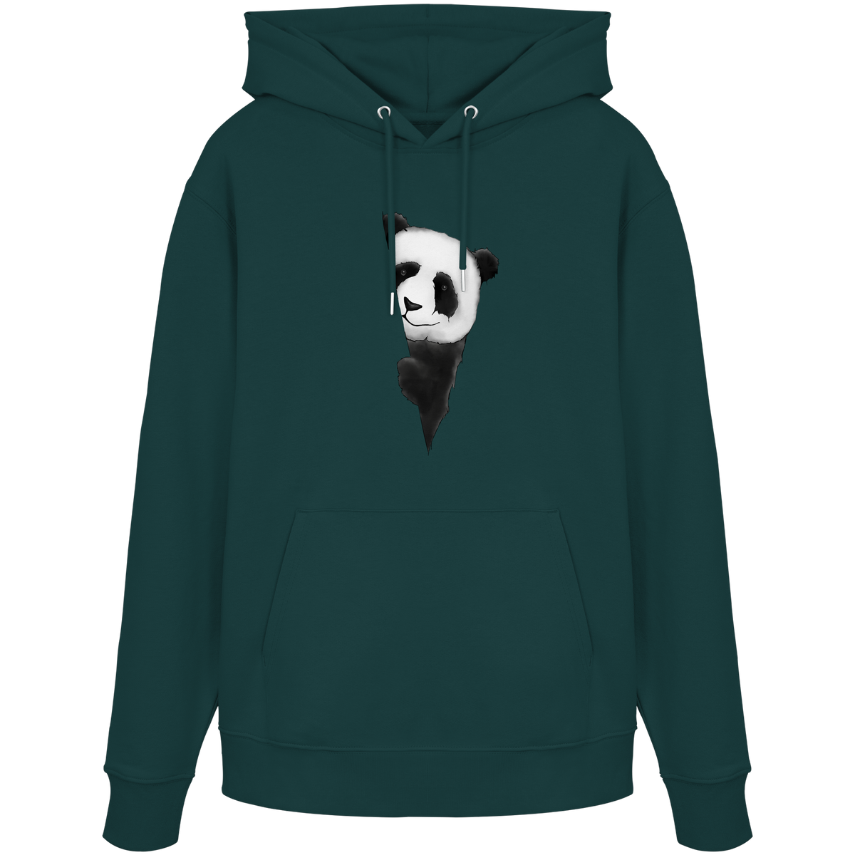 Panda Bär Illustration - Organic Hoodie