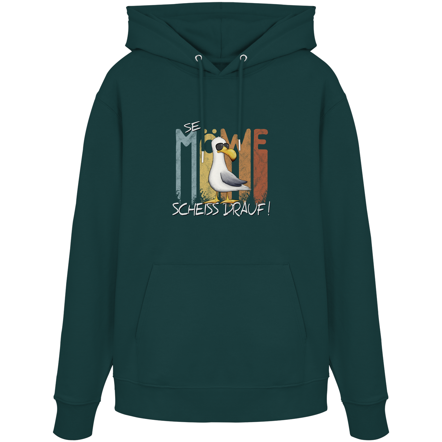 Sei Möwe Scheiß Drauf  - Organic Hoodie