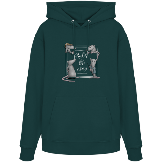 Rat’s The Way Kaffeehaus Ratten - Organic Hoodie