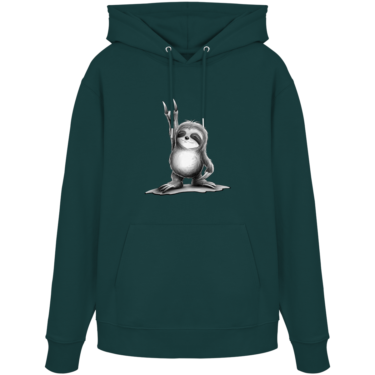 Rock On Party Faultier - Organic Hoodie