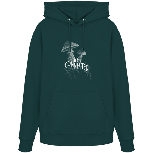 Be Connected Panther-Pilz - Organic Hoodie