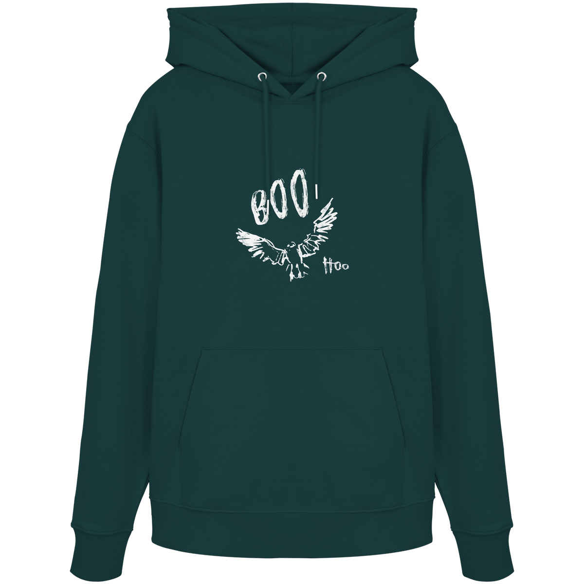 Boo Hoo! Fliegende Eule  - Organic Hoodie