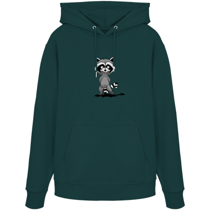 Frecher kleiner Waschbär - Organic Hoodie