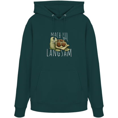 Mach mal langsam Schildkröte - Organic Hoodie
