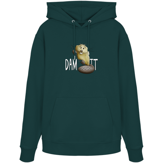 Dam It Verdammt Lustiger Biber - Organic Hoodie