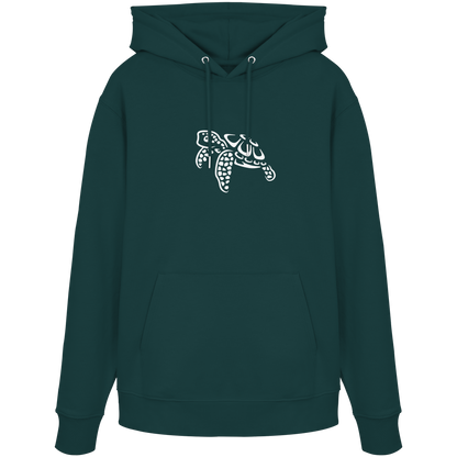 schwimmende Meeres-Schildkröte - Organic Hoodie