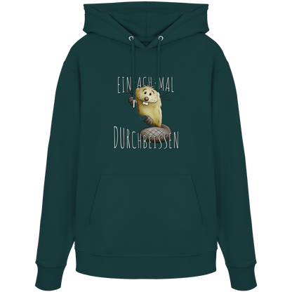Einfach mal Durchbeissen Biber - Organic Hoodie