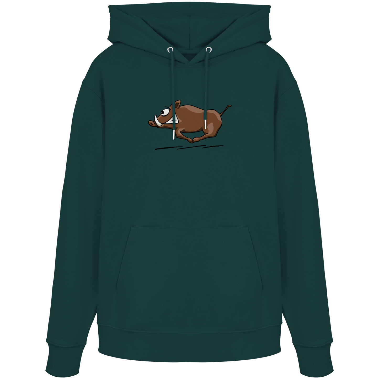 sauwildes Wildschwein | Wildsau  - Organic Hoodie