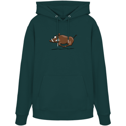 sauwildes Wildschwein | Wildsau  - Organic Hoodie