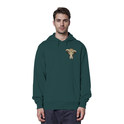 Bockiges Mufflon Widder Schafbock - Organic Hoodie