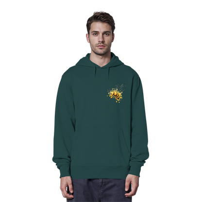 Lässige kleine Honig-Biene - Organic Hoodie