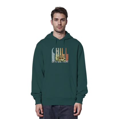 Gechillt gemütliche Schildkröte - Organic Hoodie