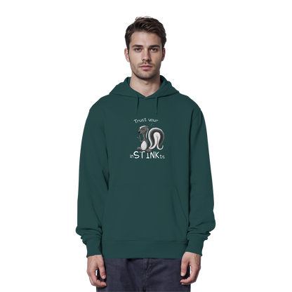 Trust Your inSTINKts Stinktier Humor - Organic Hoodie