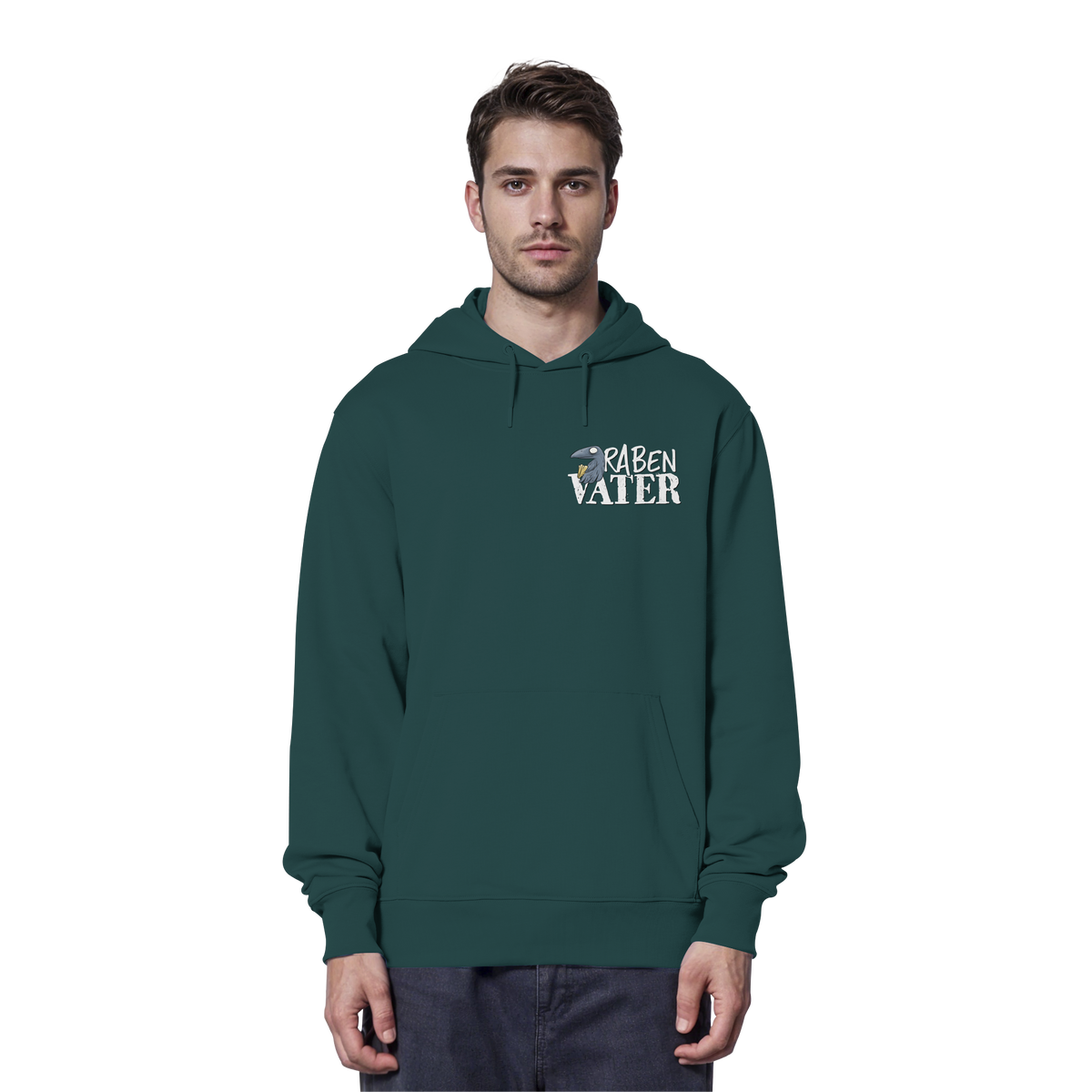 Rabenvater Krähenpapa - Organic Hoodie