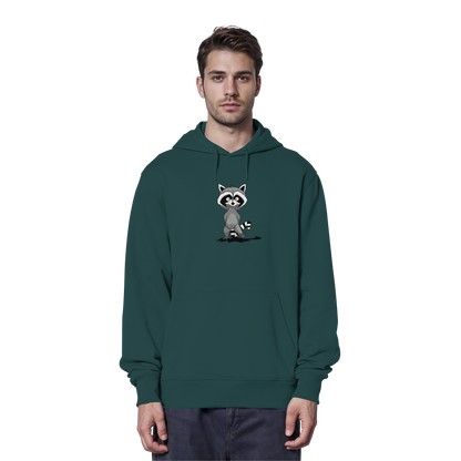 Frecher kleiner Waschbär - Organic Hoodie