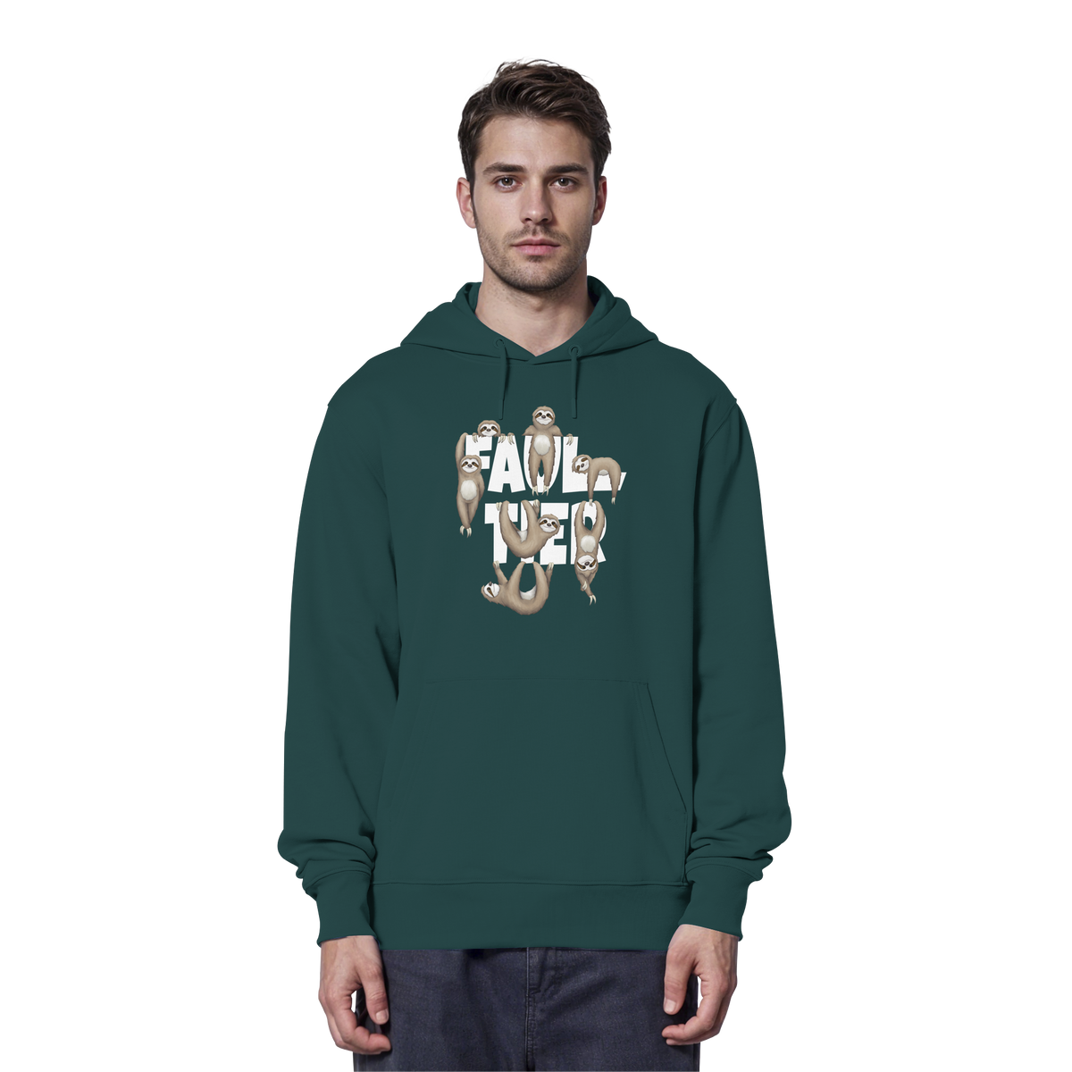 Viele gechillte Faultiere - Organic Hoodie