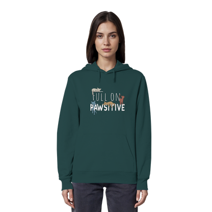 Full On Pawsitive! Gechillte Katzen - Organic Hoodie