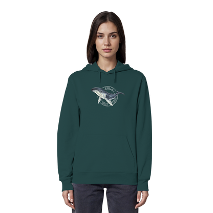 Whale, Hello There | Buckelwal - Organic Hoodie