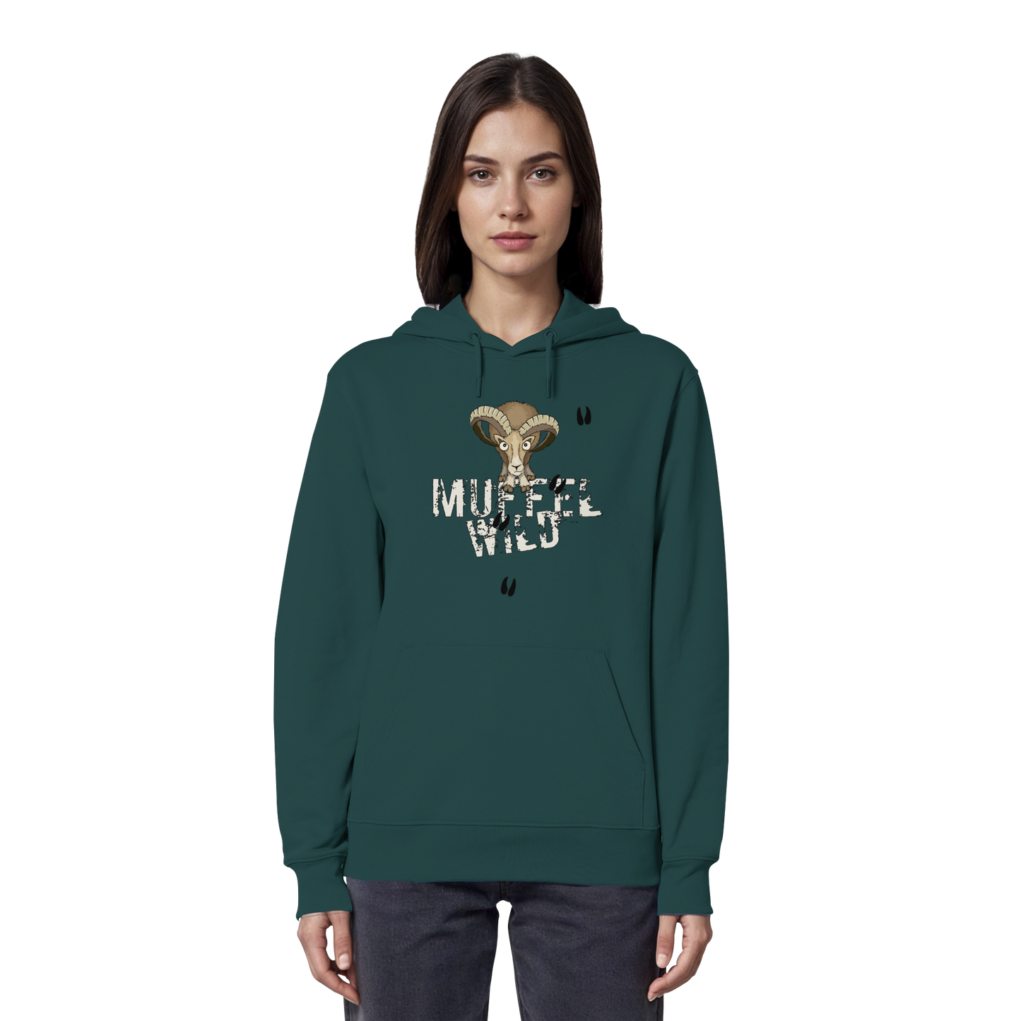 Muffel Wild Mufflon - Organic Hoodie